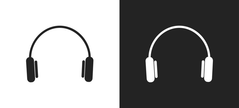  headphone icon, symbol, logo illustration, music symbol, icon vector, headphones design
