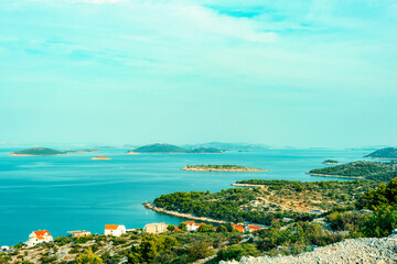 Beautiful view of Kornati islands, Murter, Croatia