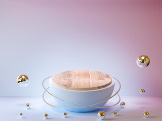 3d background product display podium scene platform,background render with podium. cosmetic product stand to show . 3d stage showcase pedestal display background,3d rendering.
