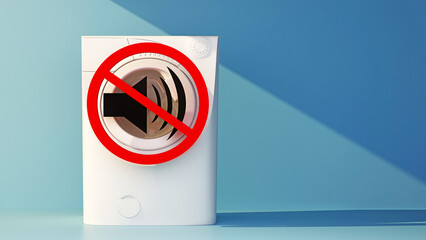silent washing machine concept