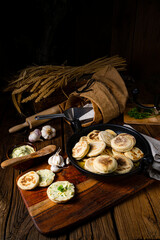 Bieszczadzkie Proziaki, soda bread, originating from Subcarpathia