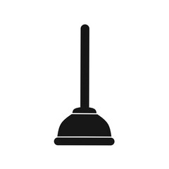plunger icon with trendy design