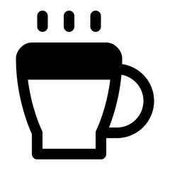 cup glyph icon