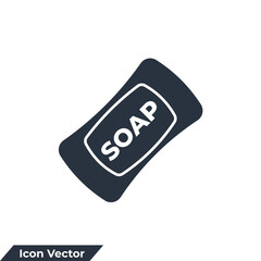 soap icon logo vector illustration. soap symbol template for graphic and web design collection