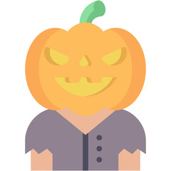 scarecrow flat icon