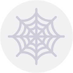 spider web flat icon