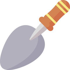 trowel flat icon
