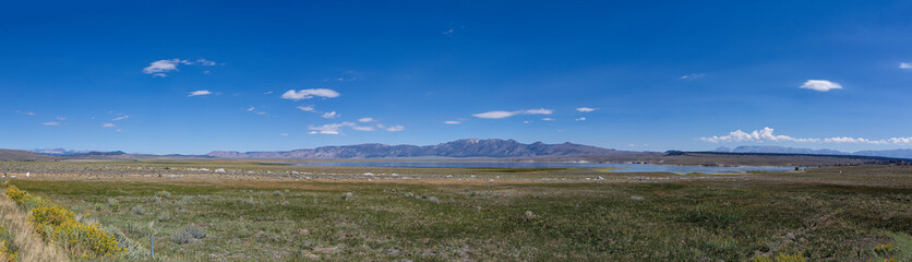 Crowley Lake Panoramic Sierra Nevada California