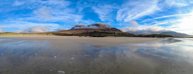 Beach Mountain View Mayo Ireland 
