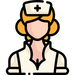 nurse line color icon