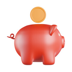 Piggy Bank 3d icon