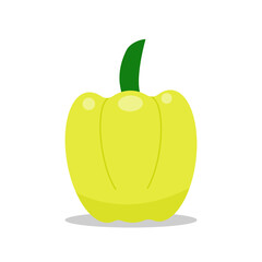 Vector illustration of a pepper