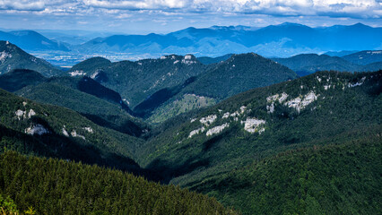 Obraz premium National Park Great Fatra (Velka Fatra), Carpathians, Slovakia.