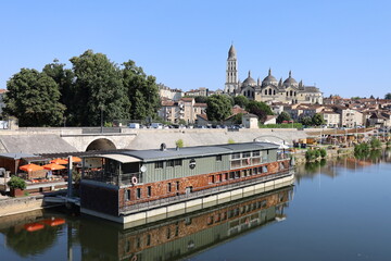 Vue d'ensemble de Perigueux, ville de Périgueux, département de la Dordogne, France