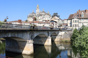 Fototapeta na wymiar Vue d'ensemble de Perigueux, ville de Périgueux, département de la Dordogne, France