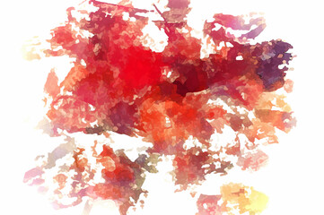 Painted watercolor, abstract watercolor background, vector illustration