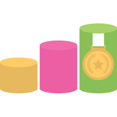 Ranking Graph Vector Icon