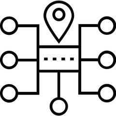 Sitemap Vector Icon