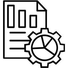 Data Management Vector Icon