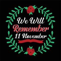 best remembrance day t shirt design vector