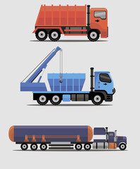 set of trucks