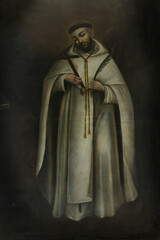 Naklejka premium Arte Sacro, San Ignacio de Loyola, Templo de La Merced, San Cristóbal de las Casas, Chiapas, México