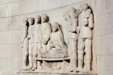 Marselisborg memorial park in Aarhus, Denmark