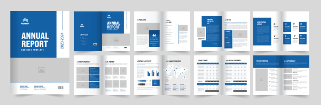Annual Report Template  Design or Annual Report Design