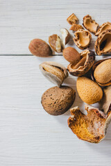 nuts and almonds from algarve