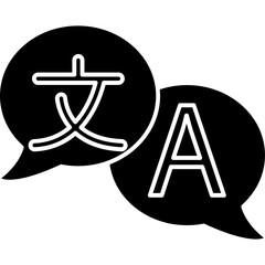 Translate language Isolated Vector Icon

