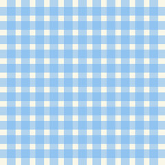 Blue check print