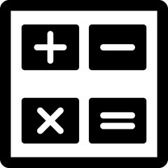 Billing calculator Isolated Vector Icon

