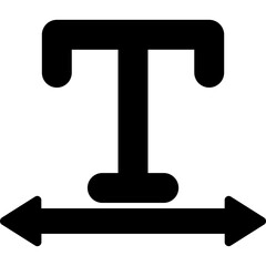 Font resize Isolated Vector Icon
