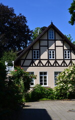 Historical Castle in the Village Bothmer, Lower Saxony
