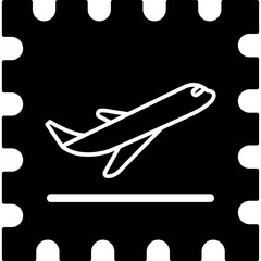 international plane Isolated Vector Icon

