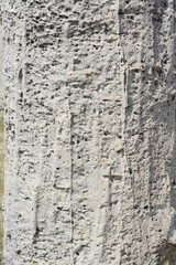 Closeup view of grey stone surface as background
