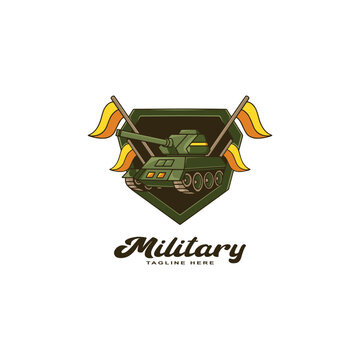 Military emblems, badges, labels, logos, or t-shirt prints and other uses.