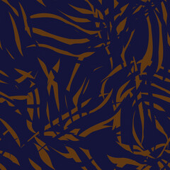 Tropical Leaf Seamless Pattern Design