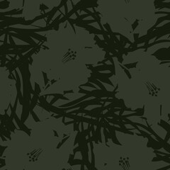 Floral Seamless Pattern Design Background