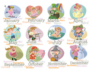 girl calendar