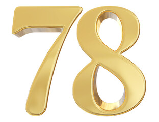 3d golden number 78
