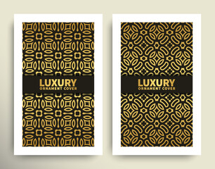 luxury ornament pattern book cover collection