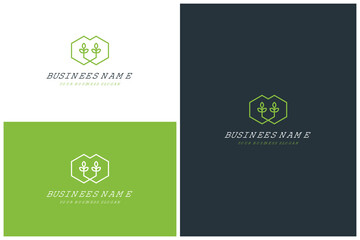Twin Plant Logo Design