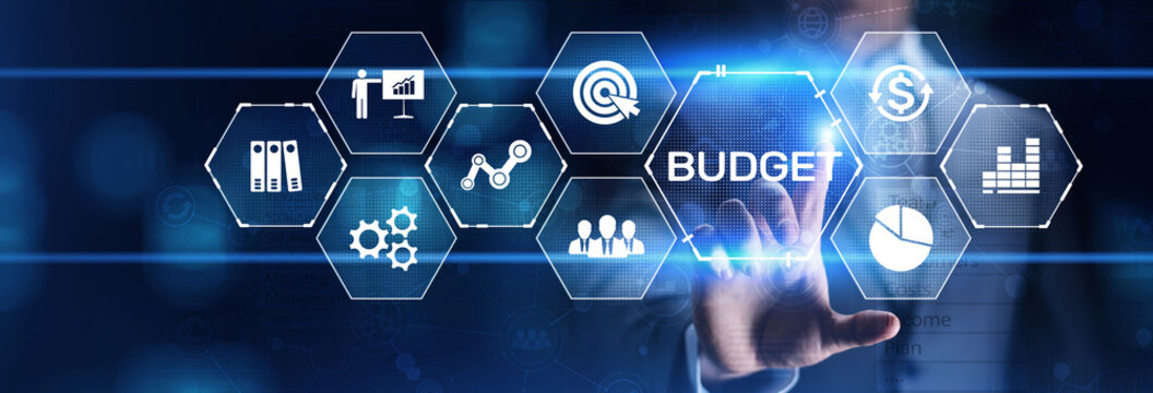 Budget Planning Budgeting Financial management accounting business finance concept.