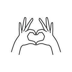 Love hands heart lover romance