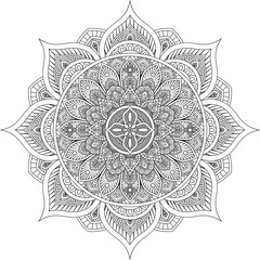 Pattern Motif Mandala Art Ornament Design Element © Christos Georghiou
