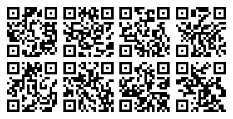 Fototapeta premium Vector QR code