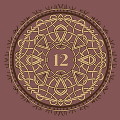 ornamental round ornament