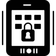 Tablet Secure Icon