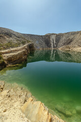 lake in the city of Sao Tome das Letras, State of Minas Gerais, Brazil